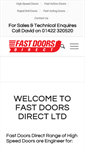 Mobile Screenshot of fastdoorsdirect.com
